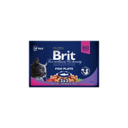 brit-premium-cat-pouches-fish-plate