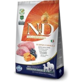 N&D Dog Grain Free bárány&áfonya sütőtökkel adult medium/maxi kutyatáp