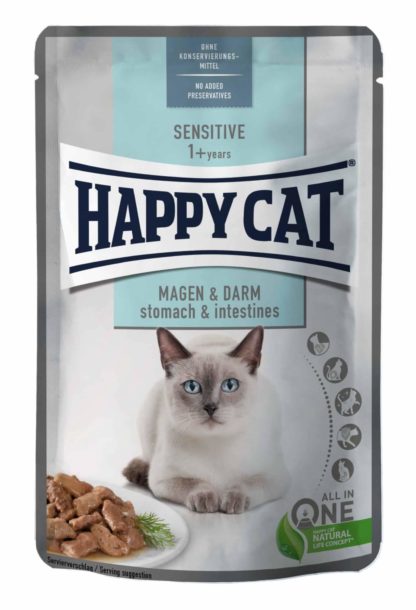 happy cat-sensitive-stomach-intestines