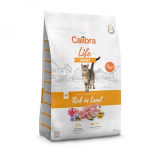 Calibra Cat Life Adult Lamb macskatáp 6+1,5 kg ajándék