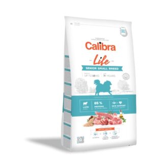 Calibra Dog Life Senior Small Breed Lamb kutyatáp 6+1,5 kg ajándék