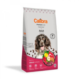 Calibra Dog Premium Line Adult Beef kutyatáp 12+3 kg ajándék